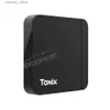 トップボックスWoopker Tanix W2スマートテレビボックスAndroid 11 S905W2 2.4G 5GデュアルWIFI 100M Bluetooth TVBox 4KメディアプレーヤーセットトップボックスQ240330