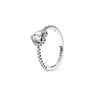 S925 Pan Jiaduola Sterling Silber Tianzhi Interstellarer Perlenring Paar passender Ring weibliches Geschenk für Freundin