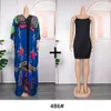 Grande taille femmes été Dres 2023 nouveau Chic femmes Dr débardeur deux pièces imprimé grande robe ample Lg une pièce Dr 15n5 #