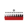 -T40 schroevendriver bits magnetisch 25 mm S2 legering hex torx kop ratel ratel sleutel elektrische schroevendraaier bitgereedschap set