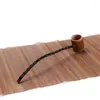 Theeschepjes Natuurlijke Bamboe Waterlepel Pollepel Schepje Japanse stijl Set met lange steel Theewaar Keukengereedschap
