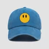 Drew Hat Designer Hat Smiley Face Pattern Casquette de baseball Couples d'été Vacances Voyage Visière Chapeau Multi-Style Multicolore Dessin Motifs Styles variés