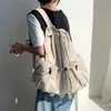 Fi Ruched Drawsting Рюкзаки для женщин Повседневный нейловый женский рюкзак Легкий вес Студенты Сумка Большой емкости Travel Sac 2024 n2Ah #
