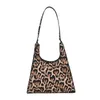 Bag Vintage Animal Pattern Women Shoulder Handbag Purse Autumn Fashion PU Leather Clutches Hobo Casual Bags
