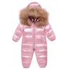 Kinder Kleidung Winter Overalls für Kinder Down Jacke Jungen Oerbekleidung Mantel Dicker Schnee