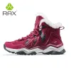 Boots Rax Winter Snow Boots for Men Women Fleece Hiking Shoes Outdoor Sports Sneakers Mens Mountain Shoes Trekking Walking Boots