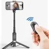 Selfie Monopods Roreta 2024 New Foldable Bluetooth Selfie Stick Trans مع Bluetooth مصراع Aluminium Monopod لنظام iOS Android 24329