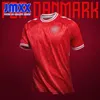 JMXX 24-25 Dänemark Fußballtrikots Heim Auswärts Drittes Spezialtrikot Herrenuniformen Trikot Mann Fußballtrikot 2024 2025 Fanversion