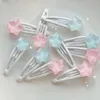 Мини -красочная звезда BB Скрезки Женщины y2k Snap Hairpins Hair Barrettes Cool Girls Clips Бутик детские аксессуары для волос