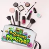 Travel My Singing Msters Higiene Bag Cute Electric Video Game Maquiagem Organizador Cosmético Mulheres Beauty Storage Dopp Kit Box b8xi #