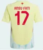 24 25 Maillots de football Espagne Coupe d'Europe PEDRI LAMINE YAMAL PINO MERINO RODRIGO SERGIO M.ASENSIO FERRAN Hommes Enfants et HERMOSO REDONDO CALDENTEY 2023 2024 Maillot de football