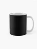 Mugs Monogatari - Black Scene Coffee Mug Creative Cups Ceramic Personalized