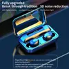 Cell Phone Earphones By Sea F9-5C Tws Bluetooth 5.0 Headphones 9D Stereo Sport Waterproof Wireless Earphone Touch Control Headset Drop Otwmo