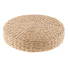 Oreiller 1pcs rond tissage méditation s Mat à sol de sarrasin de sarrasin de style pastoral décor de la maison salon de salon