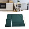 Chair Covers Office Cover 2pcs Dustproof Outdoor Replacement Kit Set Solid Green Stool Protector Canvas Home Decoration