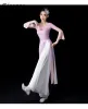 Classica cinese danza classica costume da donna stile etnico elegante fata danza fan danza gradiente Dr y19z #