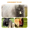 Parti Malzemeleri Sığır Bell Hayvancılık Asılı Çanlar Koyun Çiftçilik için Uzun Mesafe At Yüksek Hırsızlık Anti-Hırsızlık İnek Vintage Tasarım Pet