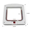 Cat Carriers Flap Door With 4 Way Locking For Interior Exterior Doors Weatherproof Pet Cats Doggies Suit Window Thin Wall