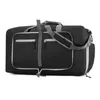 Duffel Bags Foldable Overnight Bag With Shoes Compartment And Adjustable Strap Large Duffle Weekender For Men Women