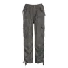 Calças femininas americanas retro camuflagem workwear para hip-hop versátil bonito solto encaixe denim tendência casual sweatpant