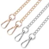 Metalen aluminium vervangende tas ketting 20/40/80/120 cm vrouwen schouderband voor zakken vervangen crossbody kettingtas accessoires