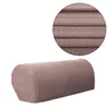 Chair Covers 1 Pair Jacquard Sofa Armrest Cover Removable Anti-Slip Stretch Protector Couch