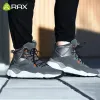 Botas RAX RAX NOVOS Designers Sapatos de caminhada de couro genuínos Men Winter Outdoor Sport ShoestRekking Mountain Athletic Shoes Mulheres tenadoras