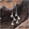 Dangle & Chandelier 2021 Womens Antique Drop Earrings Fashion 925 Sterling Sier Flower Earring Factory Price Jewelry Gift Ie210302 De Dhp8Y