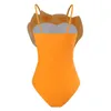 Damen-Bademode, Sommer-Einteiler, fester Badeanzug + Ski, zweiteiliges Badezimmer-Set, Biqunis-Set, 3D-Blumen-Strandanzug, Retro-Monokini J240330