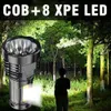 LED LED Home Portable mini wodoodporne szarżowanie boczna bok mocne światło latarki 926816