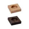 Candle Holders Wooden Holder Candlestick Small Tea Light Stand Tray Candleholder For Holiday Home Wedding Decoration