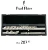 Perle Alto flûte PFA207ES 16 touches trou fermé G air tête droite plaqué argent instrument de musique 6662271