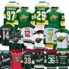 97 Kirill Kaprizov Reverse Retro Hockey Jersey 36 Mats Zuccarello Minnesota 12 Matt Boldy 14 Joel Eriksson Ek Ryan Hartman Brock Faber Wild Marc-Andre Fleury Jerseys