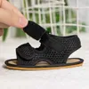 Sandals KIDSUN Baby Sandals Girls Boys Infant Shoes Summer Soft-sole Anti-Slip Rubber Garden Toddler First Walkers Shoes 0-18 Months 240329