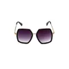 Diseñador Luxury Womans G Gafas de sol de lujo Gafas solares UV Protección UV Men Eyeglass Gradiente Bisagra de metal Mujeres Espectáculo