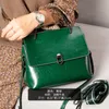 women's Cowhide Leather Bags 2022 New Fi One-shoulder Handbags Ladies Classic Satchels Large Capacity Menger Versatile m5y5#