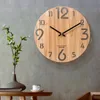 Holz 3D Wanduhr Modernes Design Nordic Kurze Wohnzimmer Dekoration Küche Uhr Kunst Hohle Wand Uhr Home Decor 12 zoll 240318