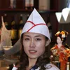 Sushi Restaurant Japonais Chef Bateau Cap Hommes Femmes Cuisine Chef Chapeau Hôtel Cuisine Cuisine Anti-poussière Winehouse Serveur Chapeau de Travail M7ns #