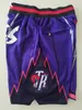 Mens''toronto''raptors''authentic krótki koszykówka Retro Haftowane swobodne sportowe szorty na siłownię 03