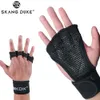 Viktlyfthandskar Training Gym Grips Fitness Glove Women Men CrossFit Bodybuilding Gymnastics Armbands Handpalmskydd 240322