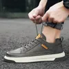 Casual Shoes 2024 Designers Action Leather Sport Man Sneakers Running Men Walking Footwear Trendy Fitness Man Board