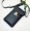 PVC 터치 스크린 방수 전화 가방 여성 크로스 바디 동전 지갑 다기능 캐주얼 휴대폰 가방