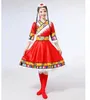 3PCSセット女性アジアのナチアル博士MgoliaフォークダンシングDrマイノリティMgolian Cosplay Dancing Dres Stage Outfits R95n＃