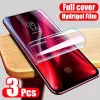 Film di idrogel 3pc per Motorola Moto G10 G30 G100 G50 G200 E6I 5G E6 Plus Schermo Protector per Moto E6S G20 G41 Film Not Glass