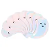 Disposable Dinnerware 16 Pcs Ghost Plate Serving Tray Party Dinner Shaped Household Paper Cake Supplies Halloween Fruit