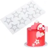 Baking Moulds Muffin Pan Stencil Cake Decorating Tool Chocolate Mould Decor 3D Star Shape Silicone Tools Cupcake