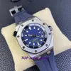 ZF Factory 15720 Watch Caliber 4308 Rörelsediameter 42mm tjocklek 14,2 mm keramisk skruv in krona safir kristallglas super lysande vattentät