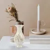 Vases Vase de fleur artificielle Lotus offrant une bouteille d'ornement en céramique pour les fleurs