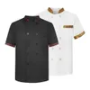 Дышащая униформа шеф-повара Рубашка шеф-повара Дышащая грязеотталкивающая униформа шеф-повара для кухни Персонал ресторана для поваров F6IK #