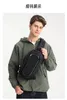 Torba crossbody z twardą skorupą mężczyźni USB ładowanie torby na ramię Kobiety Oxford Waterproof Waterproof Casual Menger Bag 2024 Y51Y#